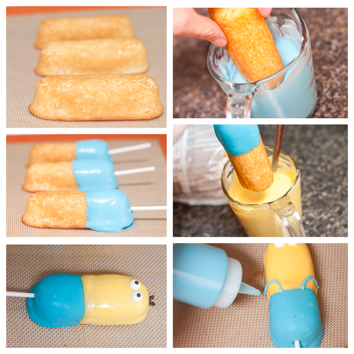 Minion Twinkie Treats