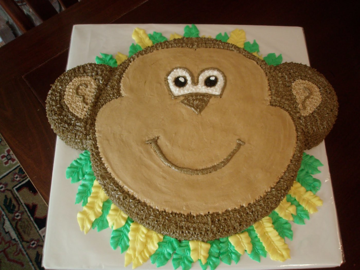 Monkey Birthday Cake