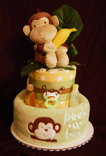 Monkey Cake Decoration
