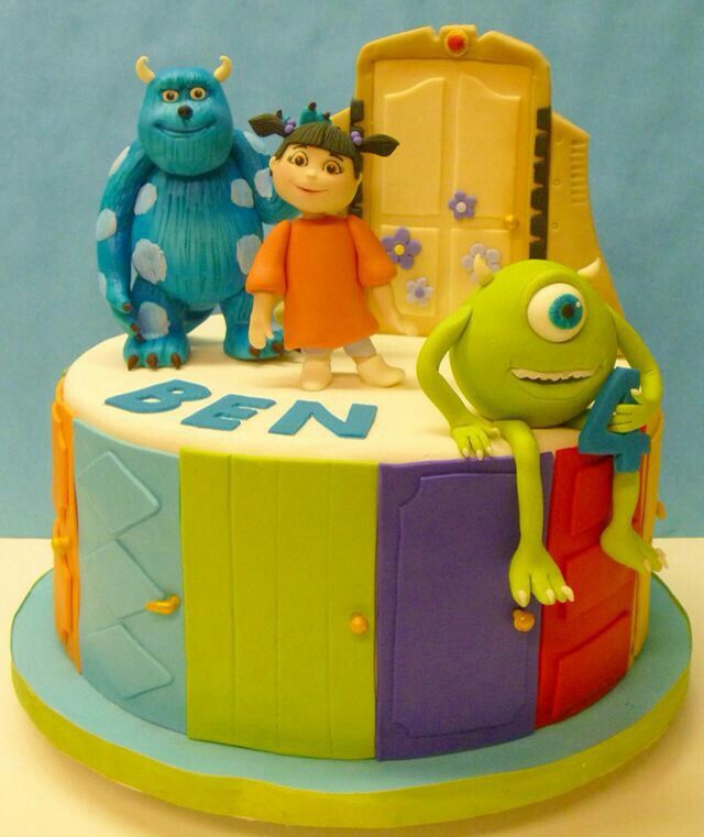 Monsters Inc Birthday Cake