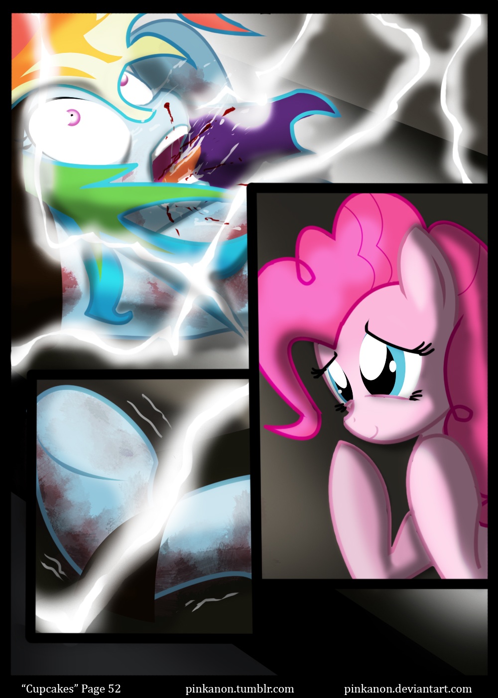 My Little Pony Creepypasta Cupcakes Comic