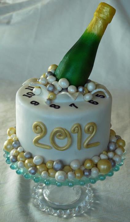 New Year's Eve Cake