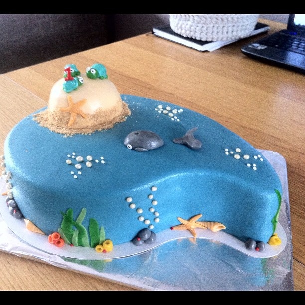 Ocean Birthday Cake