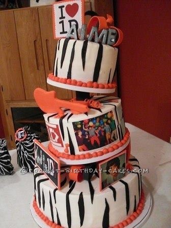 One Direction Birthday Cake