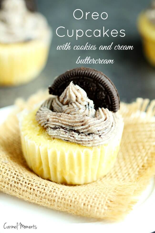 Oreo Cupcakes From Scratch