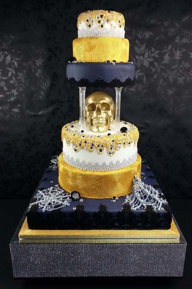 Outrageous Wedding Cakes Bling