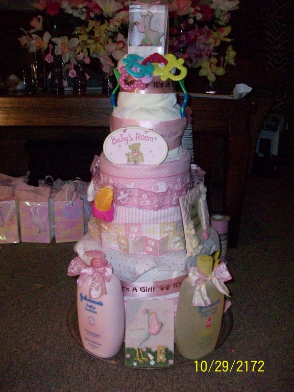 Over the Top Diaper Cake