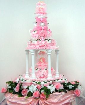 Over the Top Diaper Cake Over the Top Diaper Cake