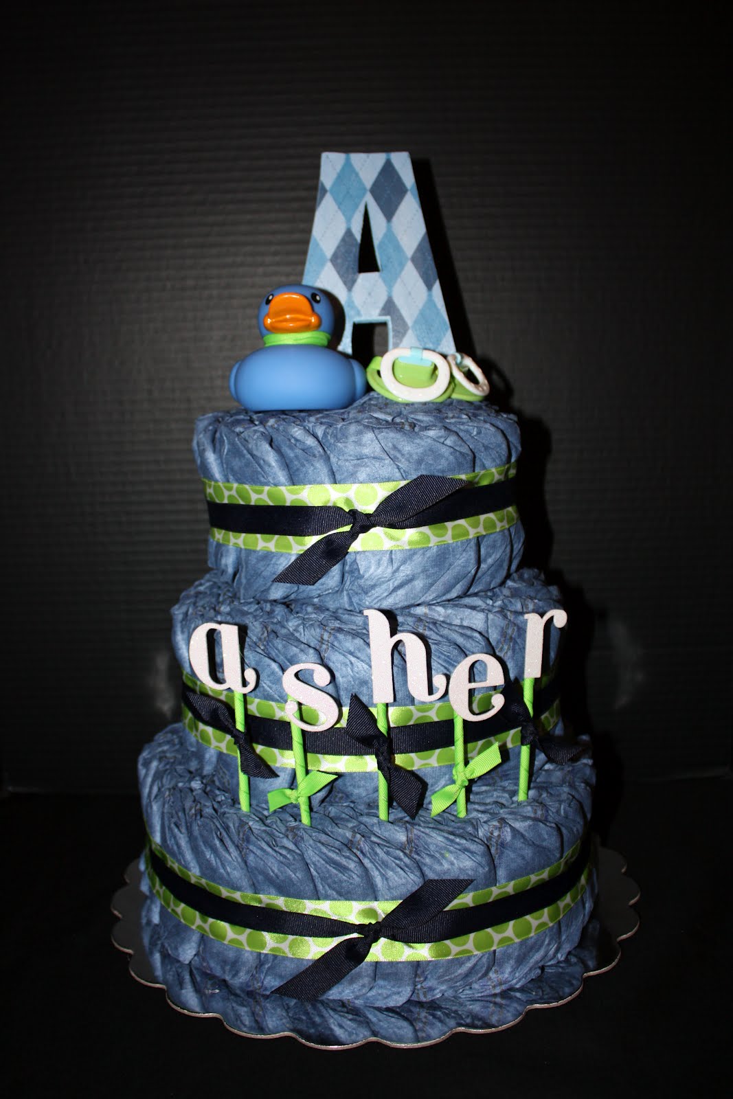 Over the Top Diaper Cake