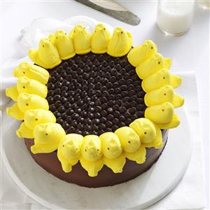 Peeps Sunflower Cake Recipe
