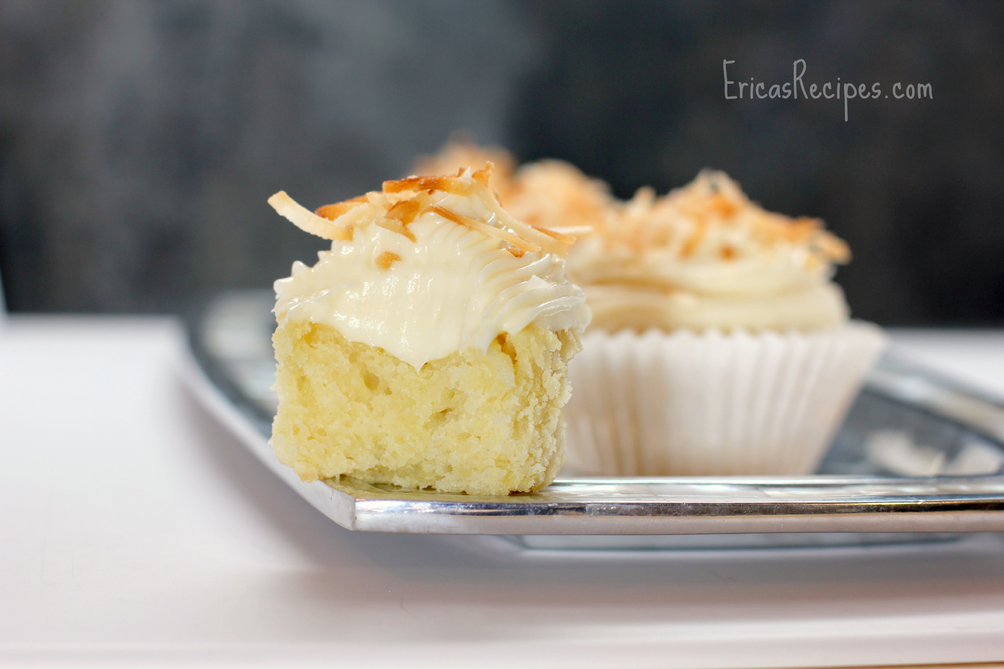 Pineapple Coconut Cake with Cream Cheese Frosting