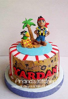 Pirate Birthday Cake