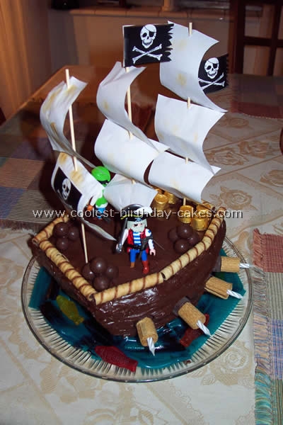 Pirate Birthday Cake Pirate Birthday Cake