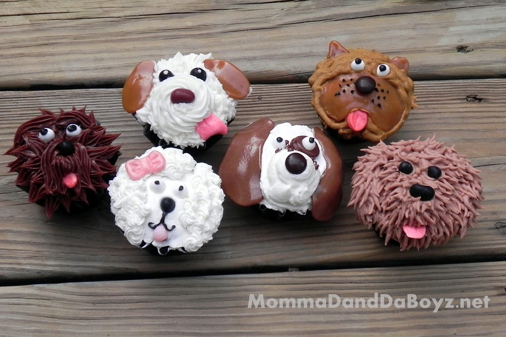 Puppy Dog Cupcake Cake