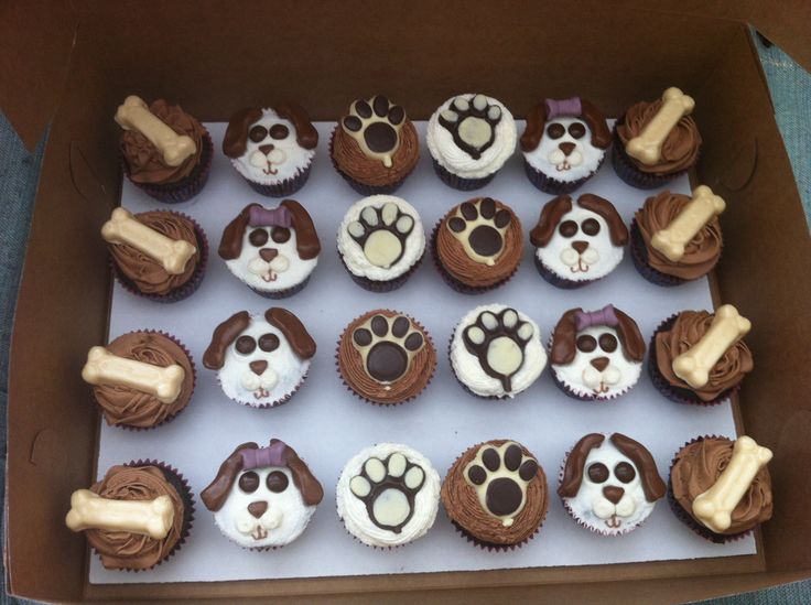 Puppy Dog Cupcake Cake