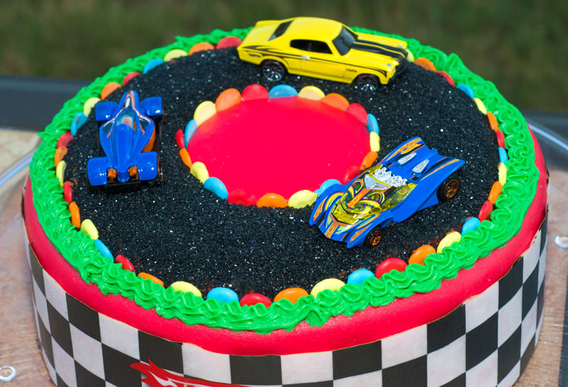 Race Car Cake Decorations