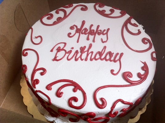 Red Velvet Birthday Cake