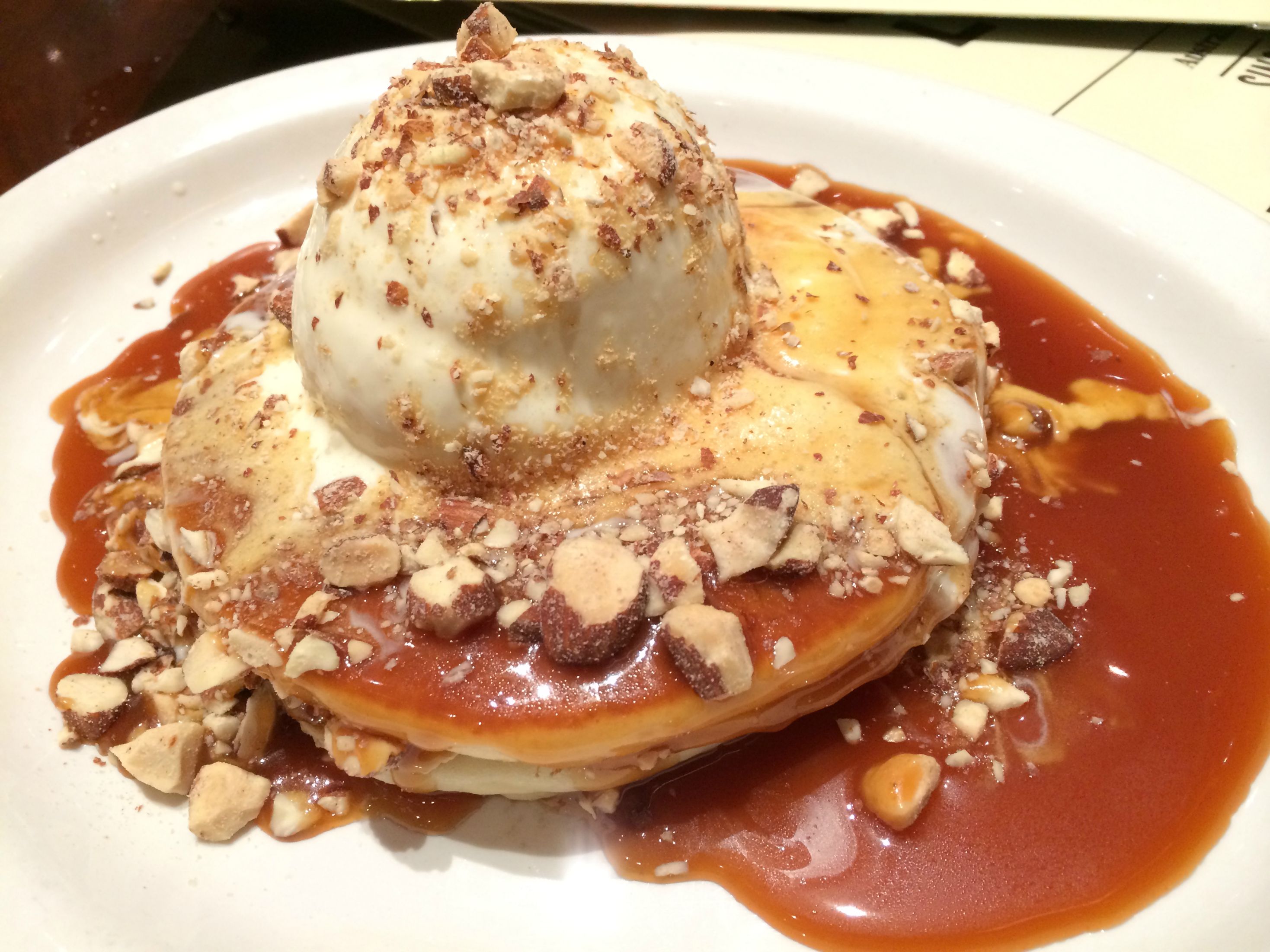 Salted Caramel Pancakes