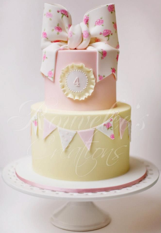 11 Photos of Shabby Chic Girl Cakes 11 Photos of Shabby Chic Girl Cakes