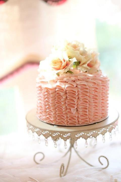 Shabby Chic Baby Shower Cake Shabby Chic Baby Shower Cake