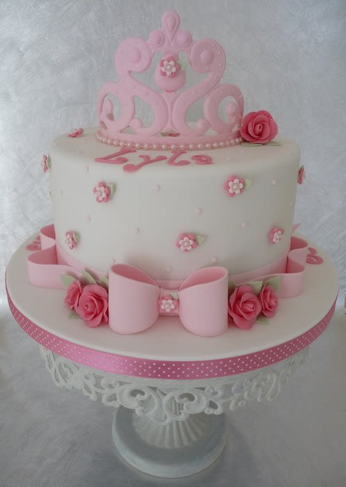 Shabby Chic Birthday Cake