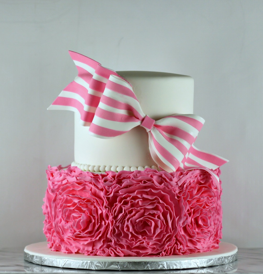 Sheet Cakes with Roses