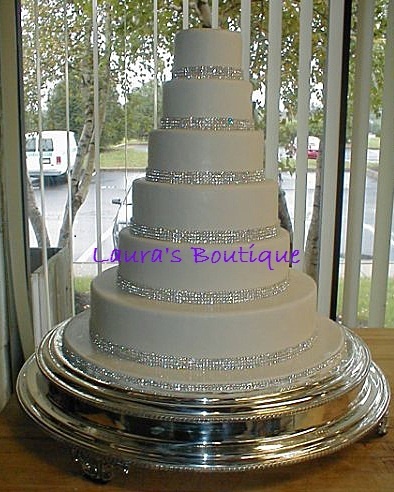Simple Wedding Cake Bling Simple Wedding Cake Bling