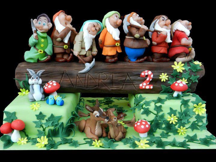 12 Photos of Seven Dwarves Disney Cakes 12 Photos of Seven Dwarves Disney Cakes