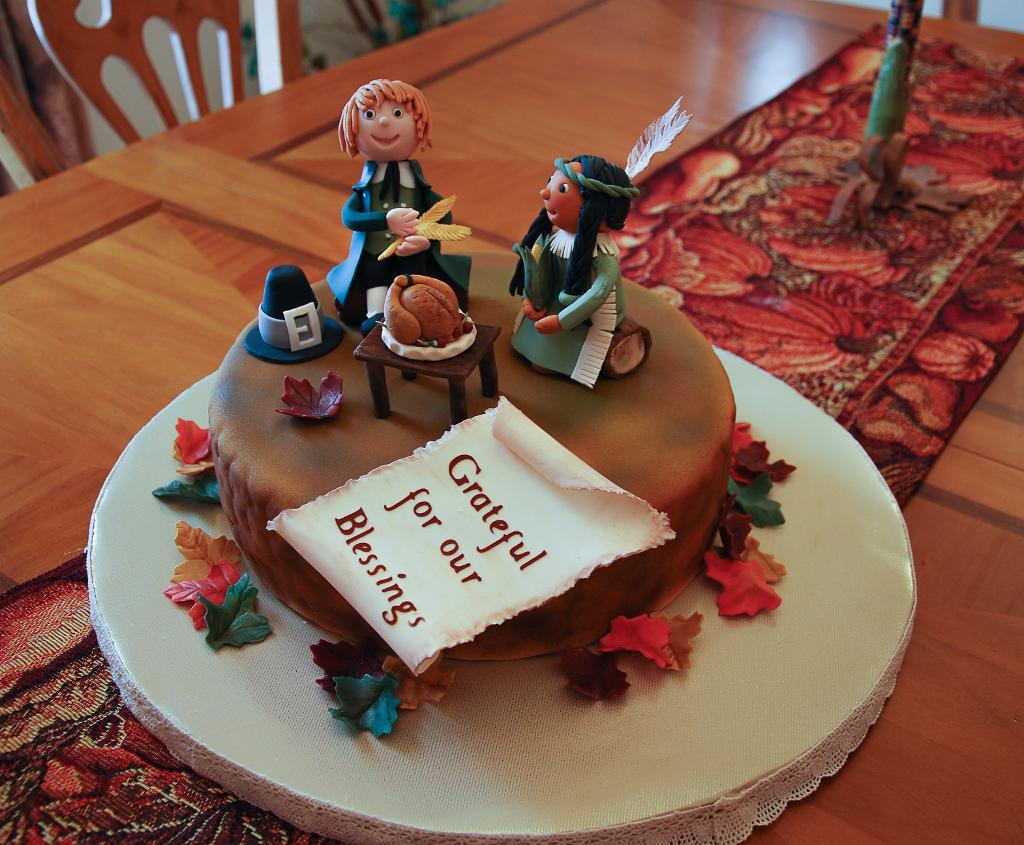 Thanksgiving Cake Decorations Thanksgiving Cake Decorations