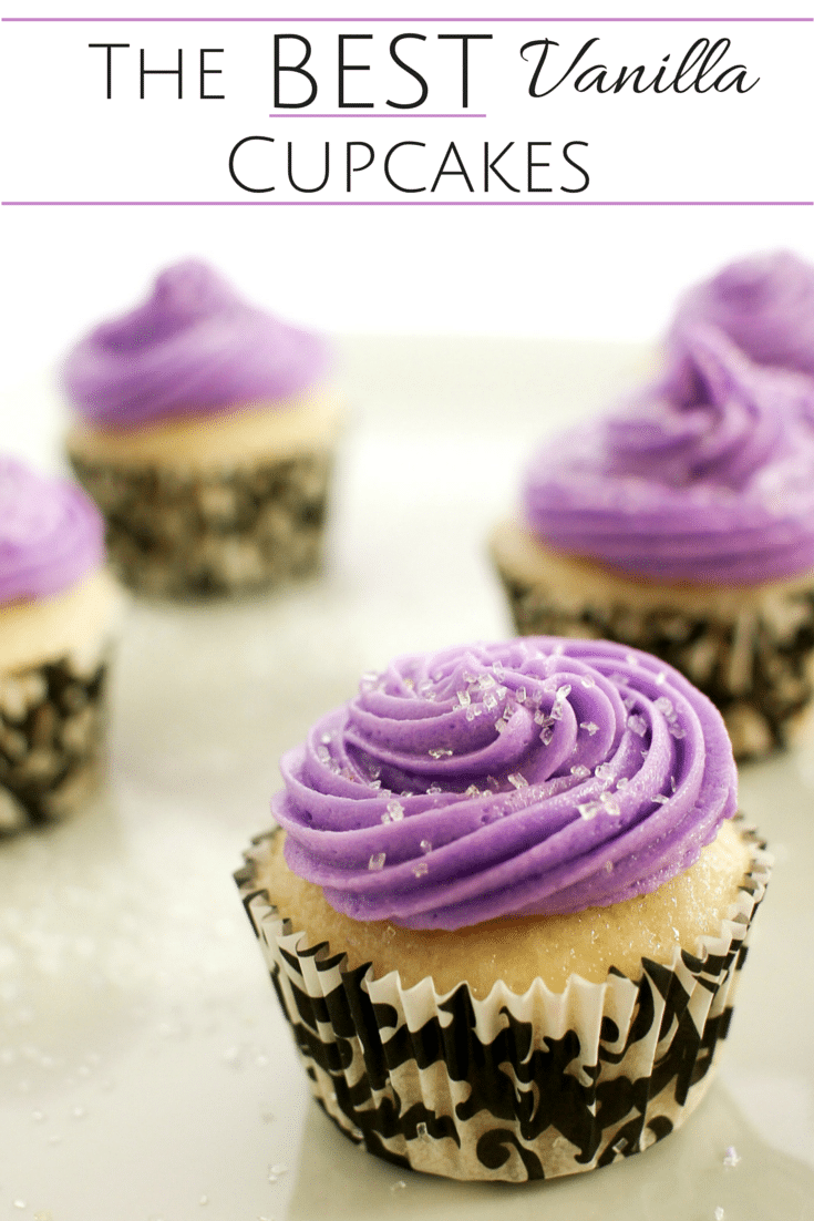 The Best Ever Vanilla Cupcake Recipe Moist