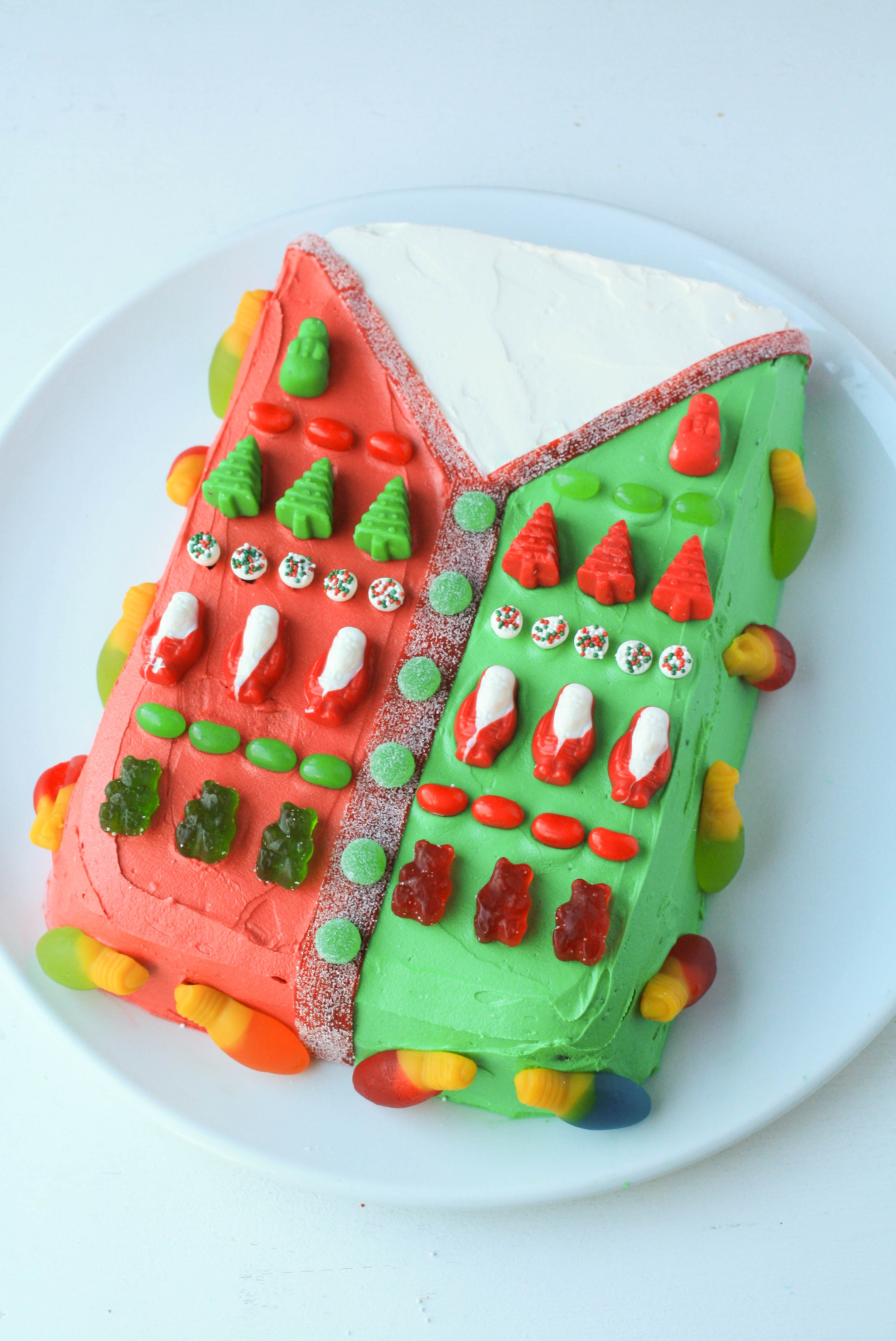 Ugly Christmas Sweater Cake