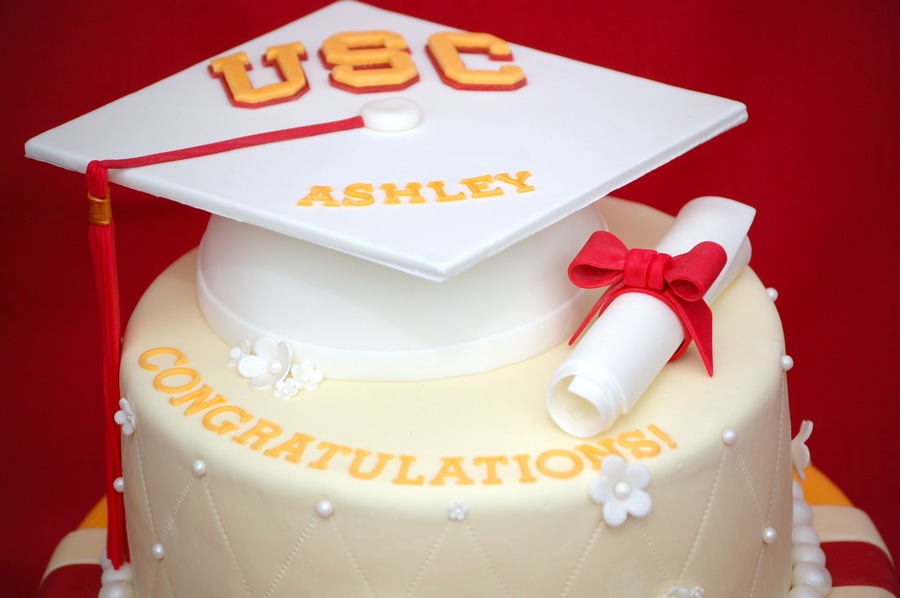 USC Graduation Cake