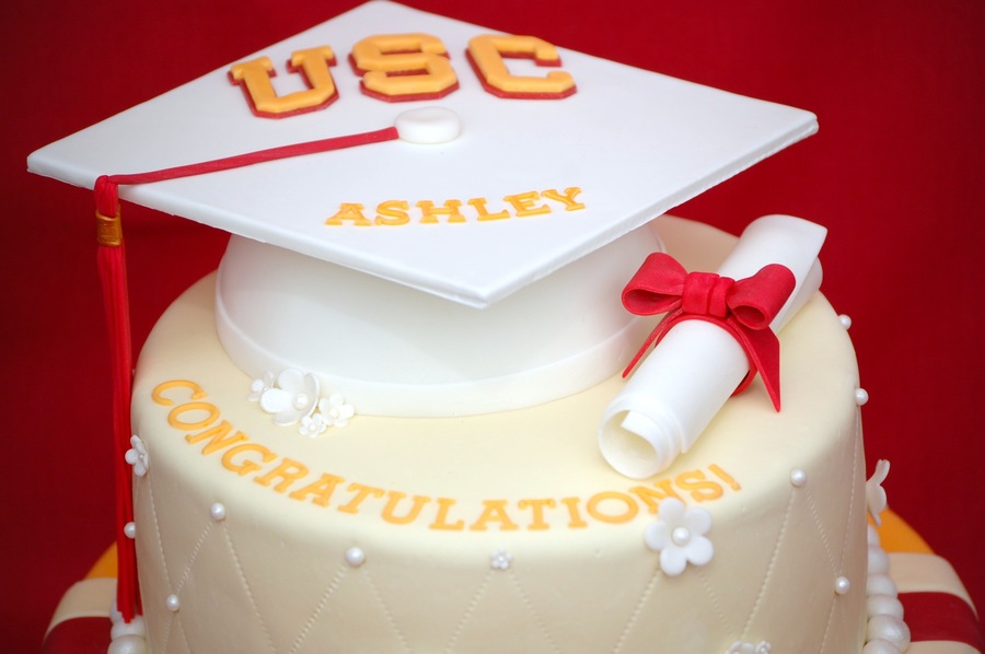 USC Graduation Cake USC Graduation Cake