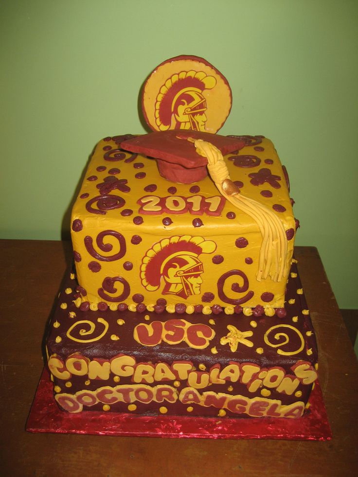 USC Graduation Cake USC Graduation Cake