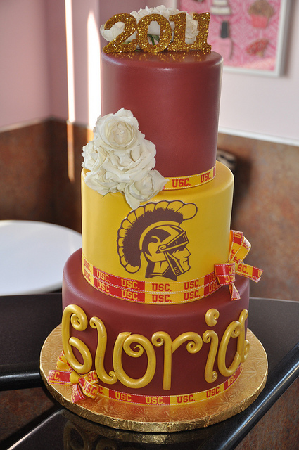 9 Photos of USC Graduation Cakes Beckers Bakery