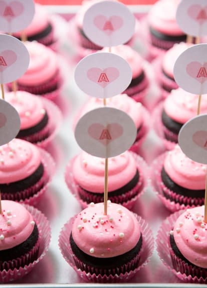 Valentine Chocolate Cupcakes Valentine Chocolate Cupcakes