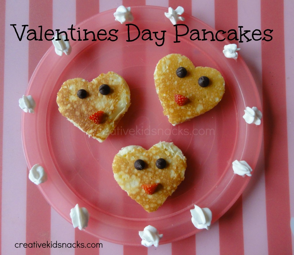Valentine's Day Pancakes Valentine's Day Pancakes
