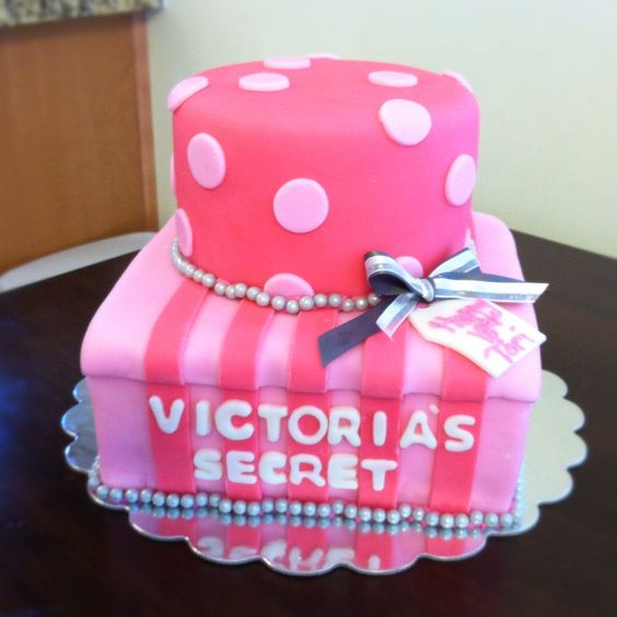 Victoria Secret Birthday Cake