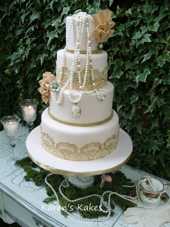 Vintage Wedding Cake Amazing