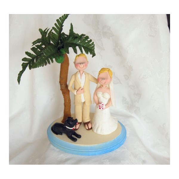 Wedding Cake Toppers Bride and Groom