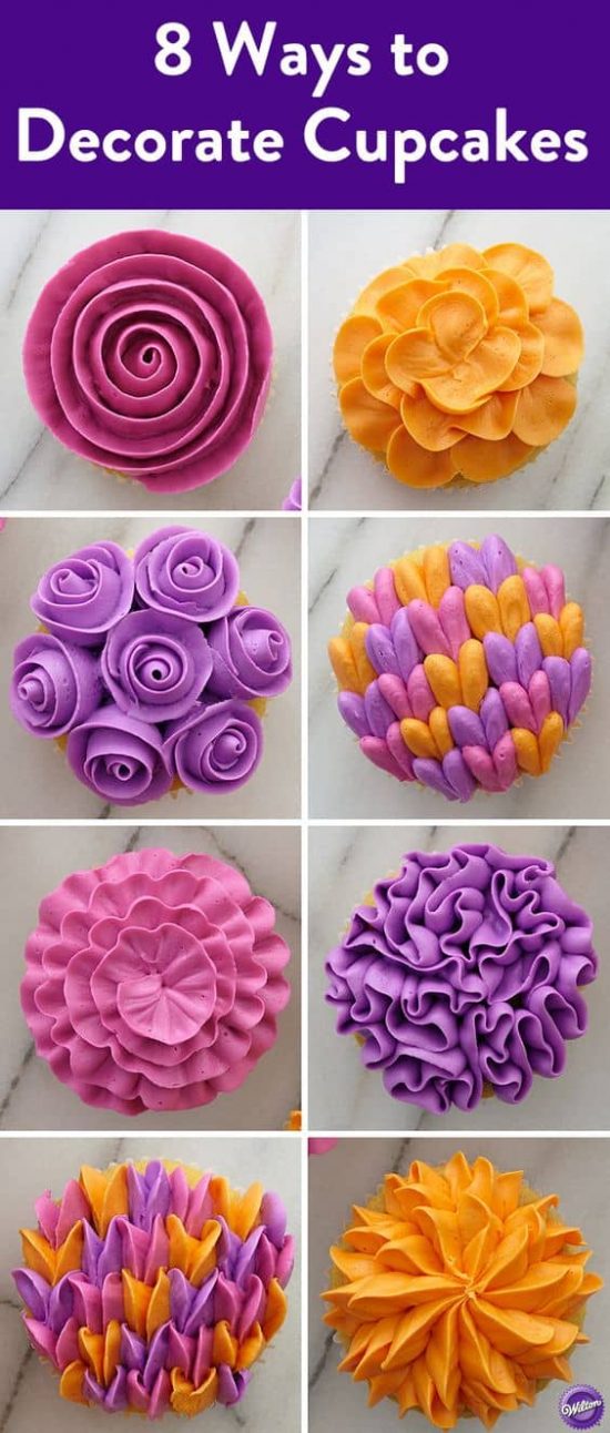 Wilton Cupcake Decorating Tips