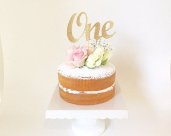 1st Birthday Cake Topper 1st Birthday Cake Topper