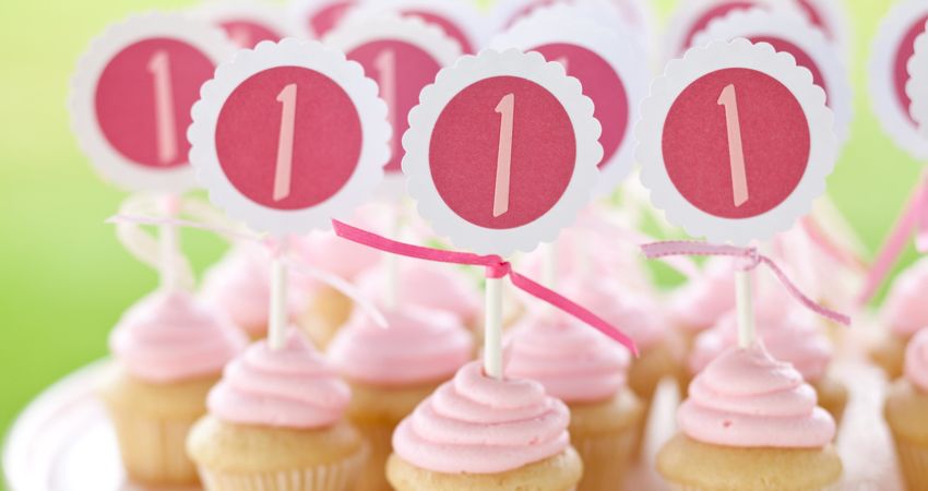 1st Birthday Cupcake Toppers 1st Birthday Cupcake Toppers