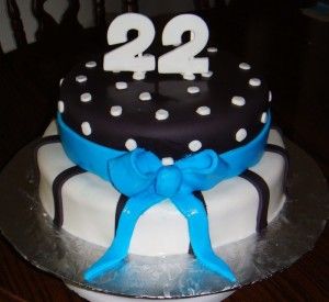 22 Year Old Birthday Cake