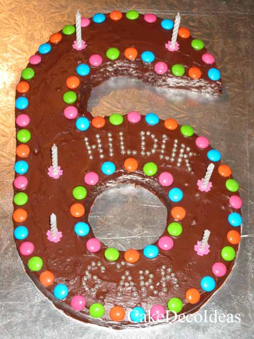 6 Year Old Girl Birthday Cake Ideas
