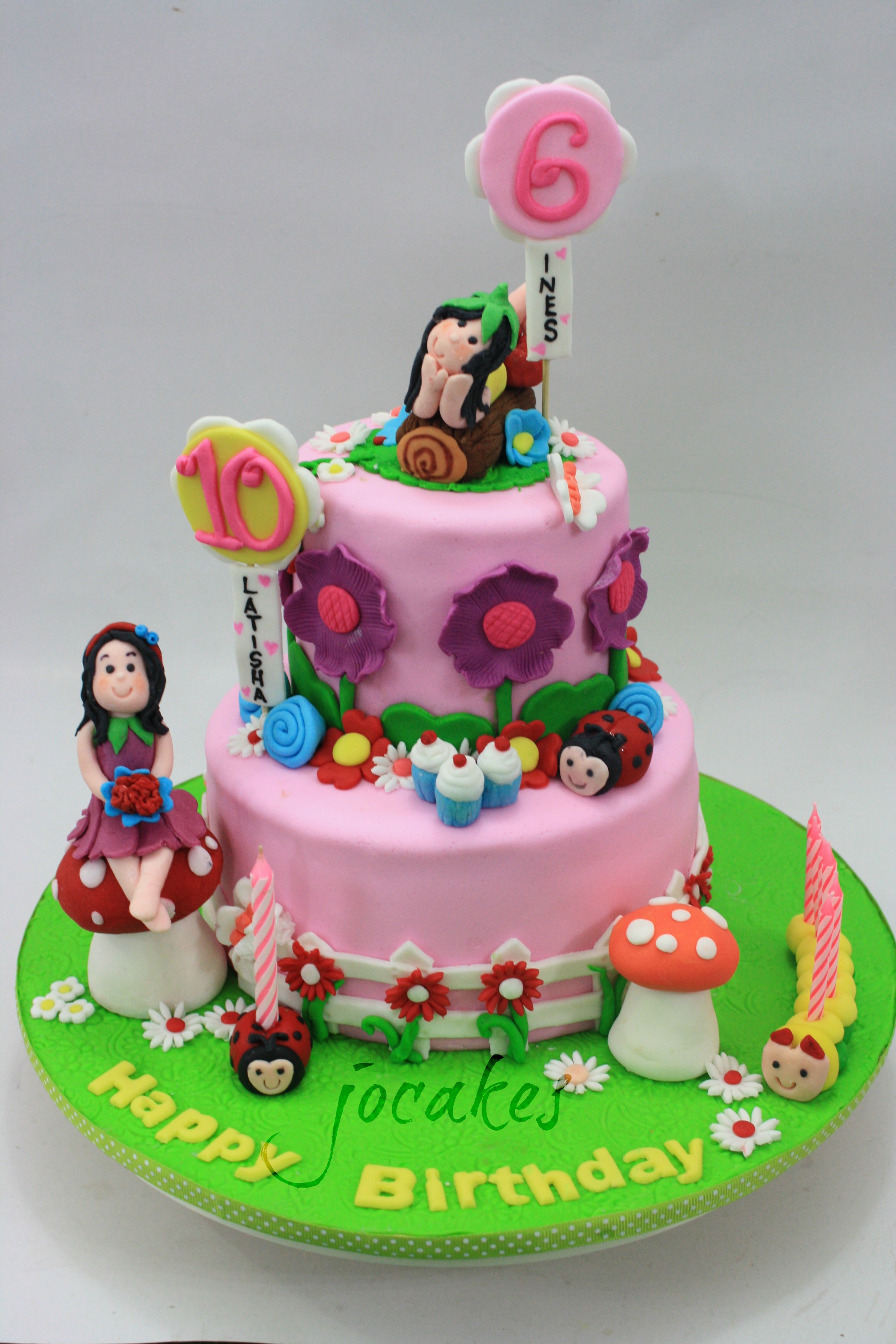 6 Year Old Girl Birthday Cakes