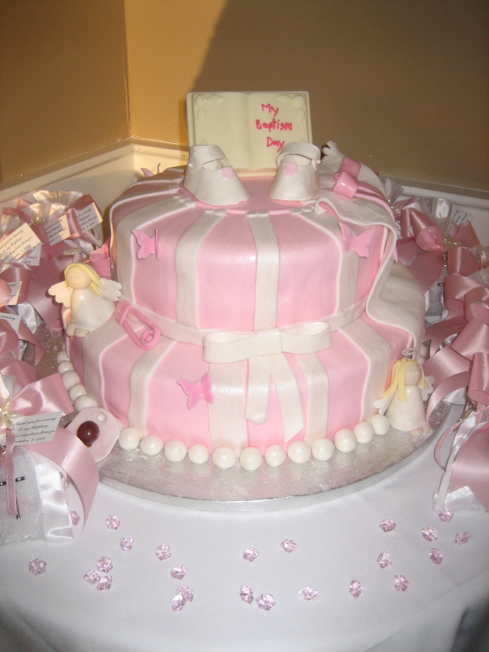 Adult Baptism Cake