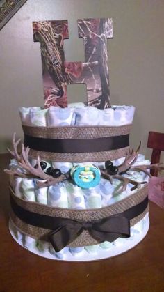 Baby Hunting Diaper Cake