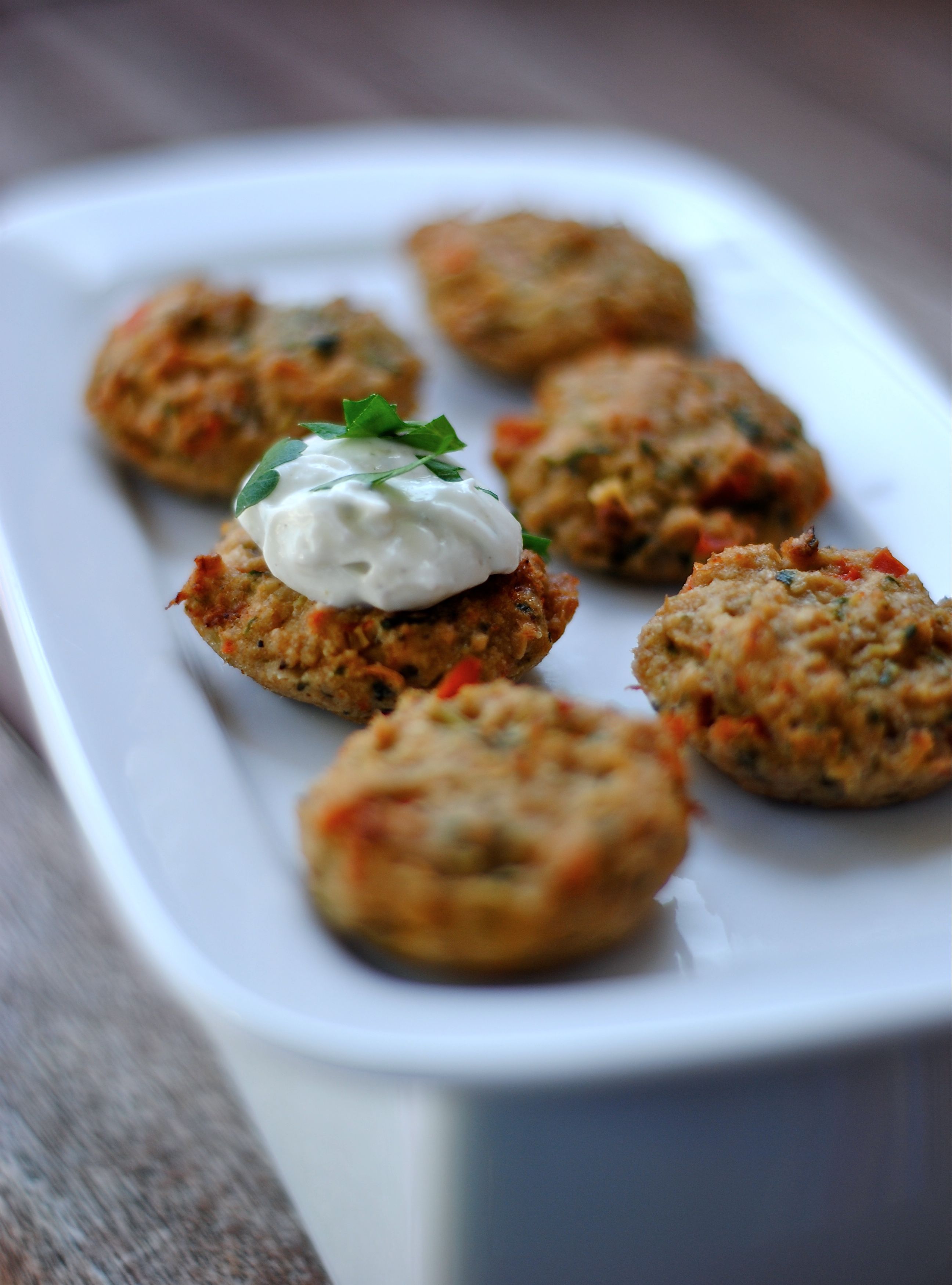 Baked Mini Crab Cakes Appetizer