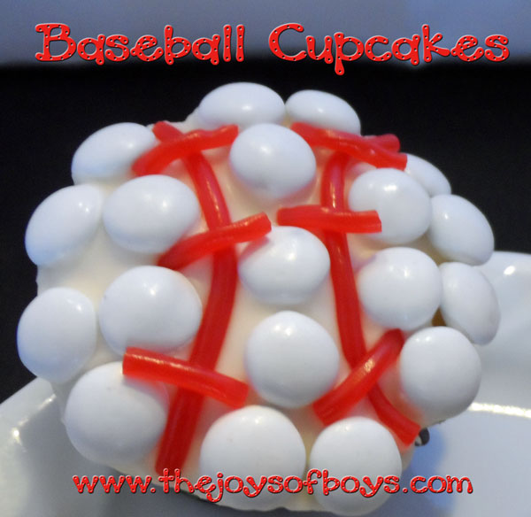 Baseball Cupcakes